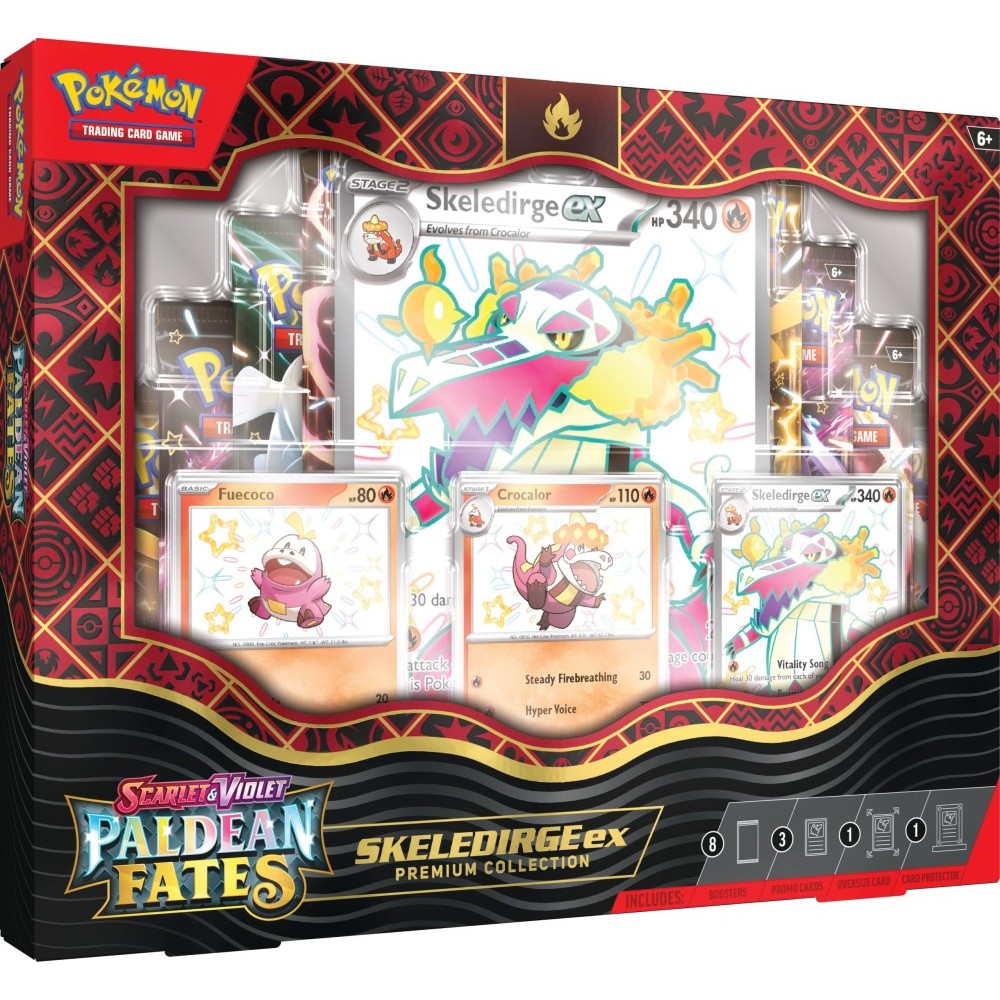 SCARLET AND VIOLET: PALDEAN FATES: POKEMON EX PREMIUM COLLECTION