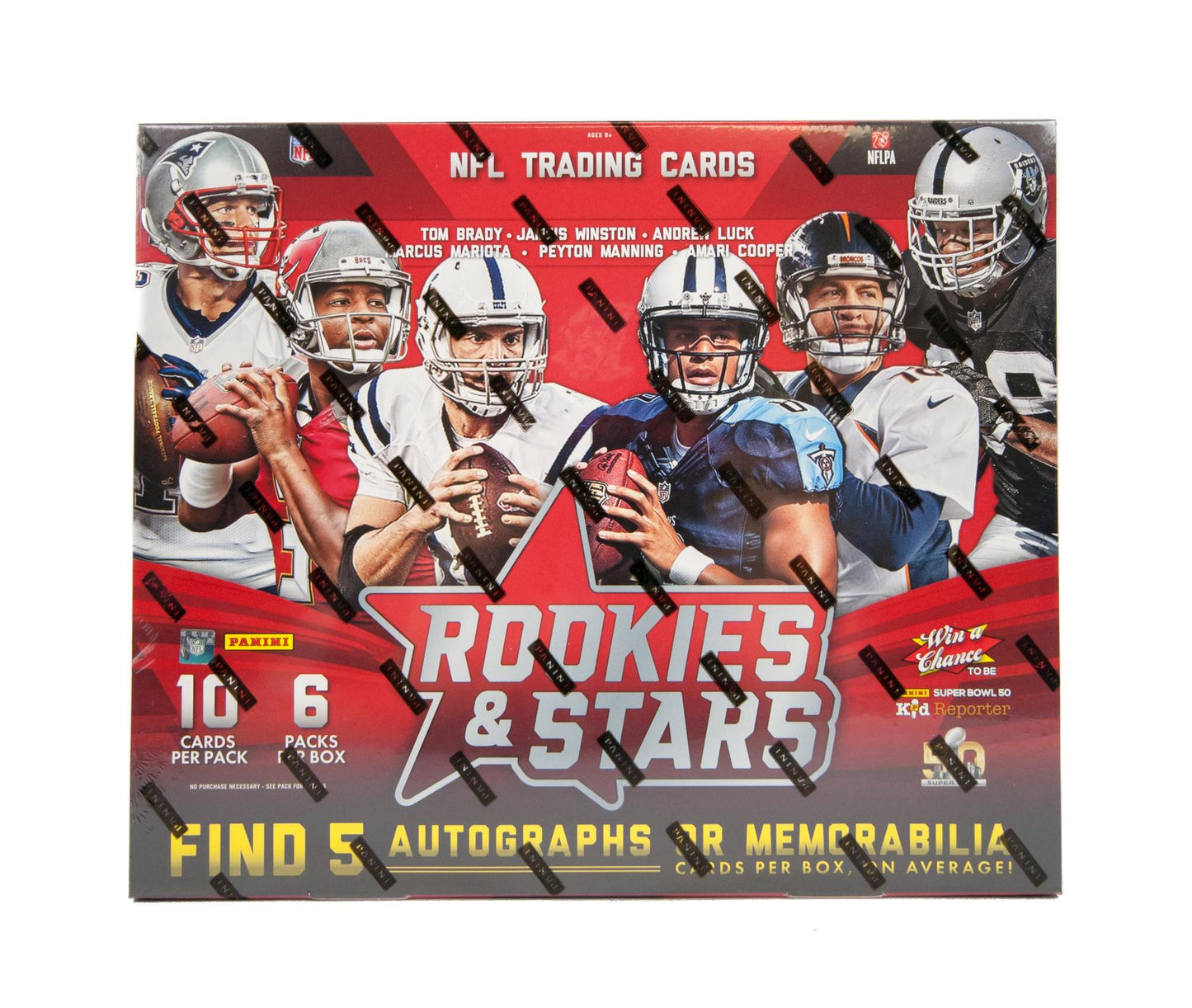 2015 Panini Rookies & Stars Longevity Football Hobby Box