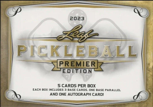 2023 Leaf Pickleball Premier Hobby Box